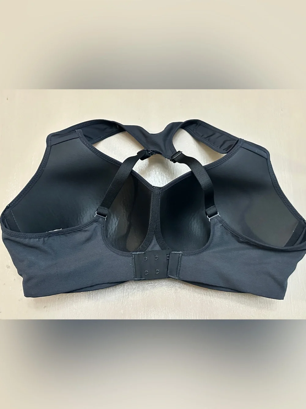 Nike Dri-FIT High Support Molded Sports Bra Black 36C Racerback Padded